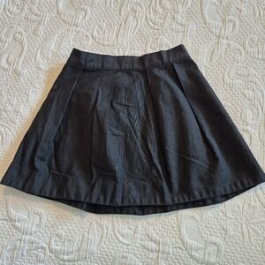 Janie and Jack girls size 4 black elastic waisted skirt EUC